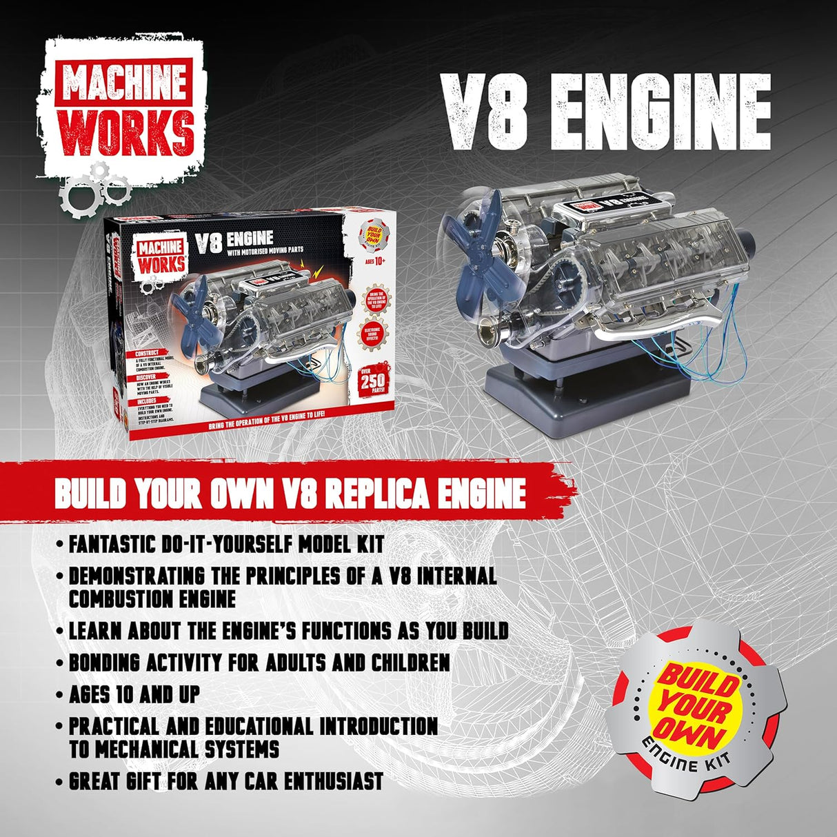 Machine Works: V8 Engine