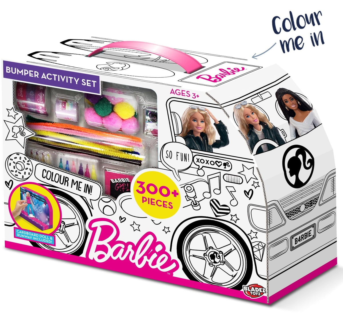 Barbie Super Camper Bumper Activity Set