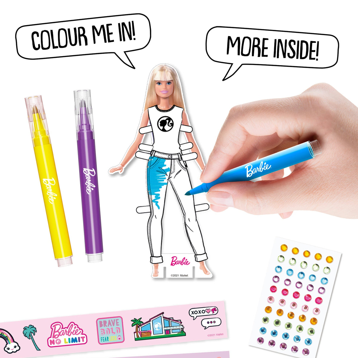 Barbie Super Camper Bumper Activity Set