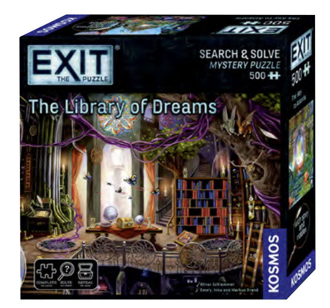 Exit the Game The Library of Dreams (Game and Puzzle)