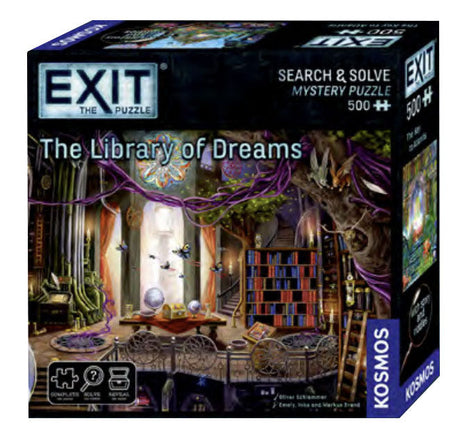 Exit the Game The Library of Dreams (Game and Puzzle)
