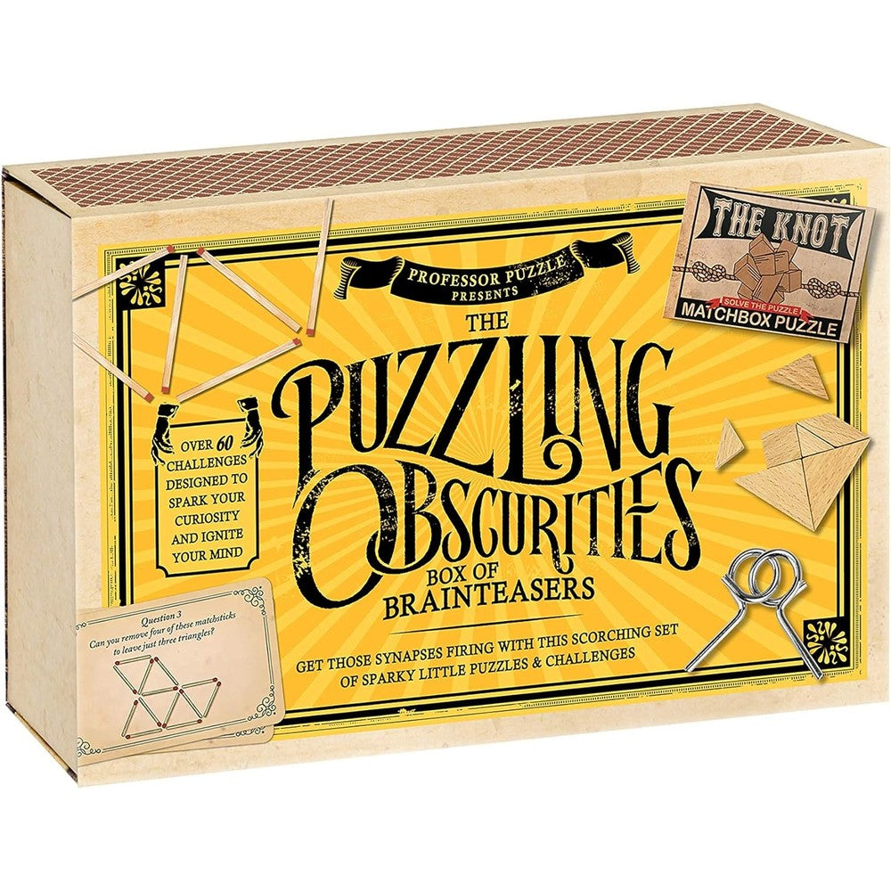 Professor Puzzle: Puzzling Obscurities