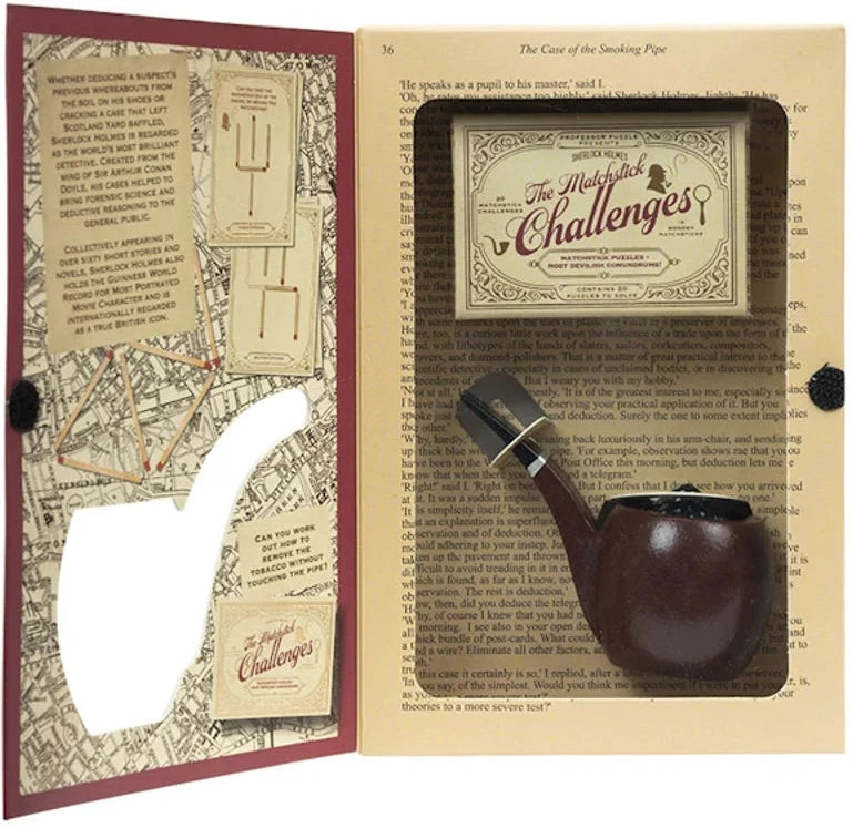 Professor Puzzle: The Case of the Smoking Pipe