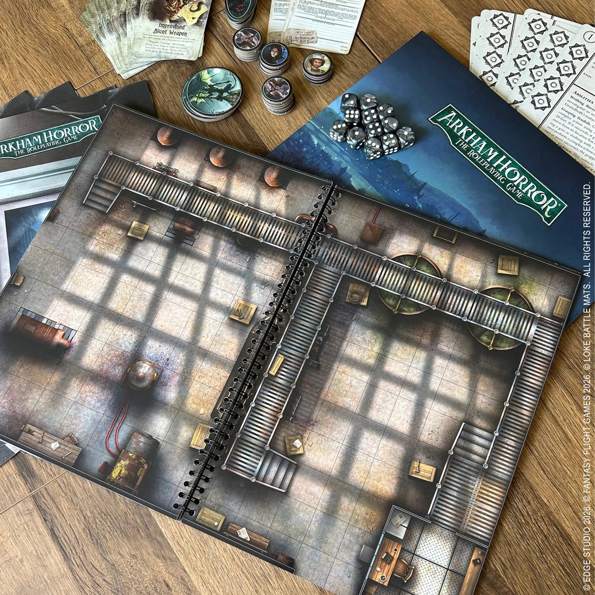 Big Book of Battle Mats for Arkham Horror