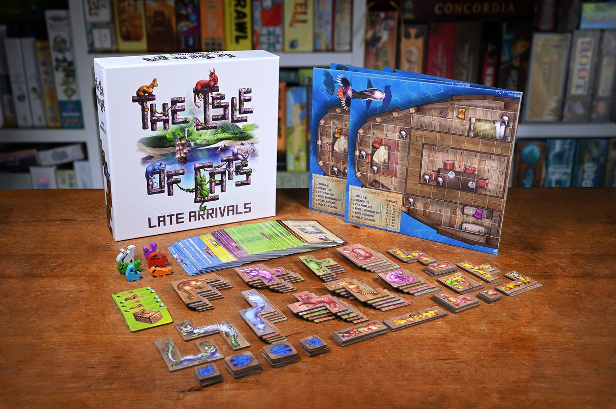The Isle of Cats Late Arrivals 5 & 6 Player Expansion