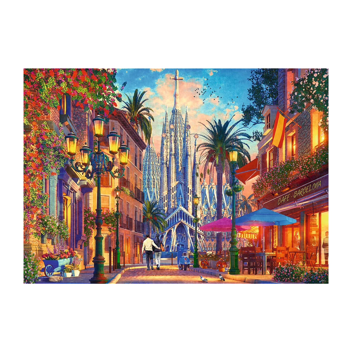 Trefl: Barcelona, Spain - 1000pc Jigsaw Puzzle