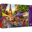 Trefl: Tea Time: Flower Market, Paris - 1000pc Jigsaw Puzzle