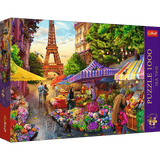 Trefl: Tea Time: Flower Market, Paris - 1000pc Jigsaw Puzzle