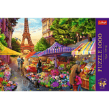 Trefl: Tea Time: Flower Market, Paris - 1000pc Jigsaw Puzzle