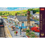 Trefl: Tea Time: The Village Station - 1000pc Jigsaw Puzzle