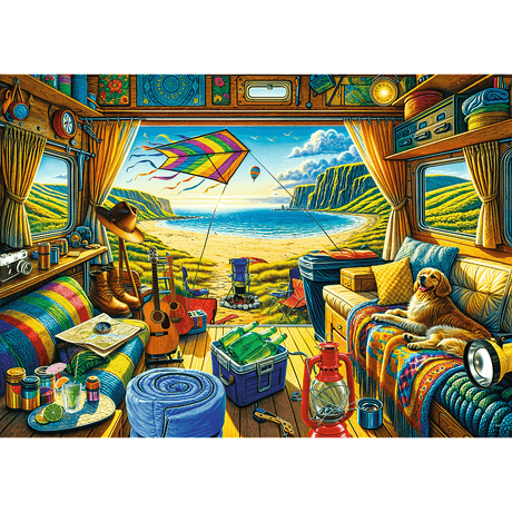Trefl: Tea Time: Van Life - 1000pc Jigsaw Puzzle