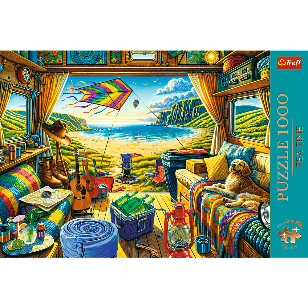 Trefl: Tea Time: Van Life - 1000pc Jigsaw Puzzle