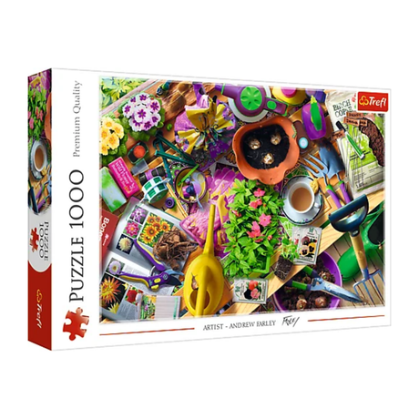 Trefl: Tidying up the Garden - 1000pc Jigsaw Puzzle