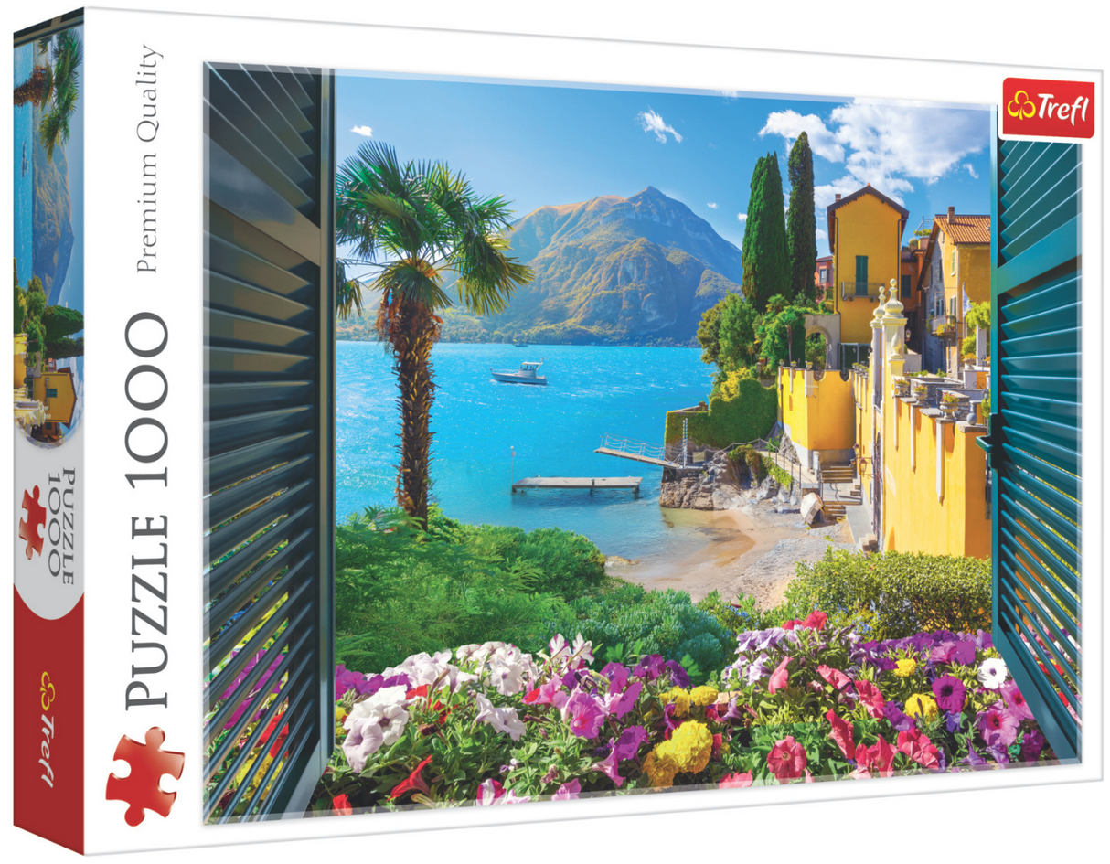 Trefl: View of Lake Como - 1000pc Jigsaw Puzzle
