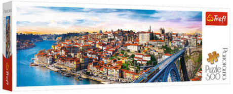 Trefl 500pc Panorama Puzzle - Porto, Portugal