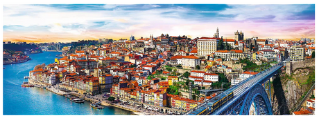 Trefl 500pc Panorama Puzzle - Porto, Portugal