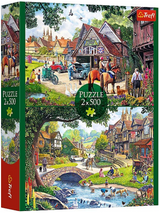 Trefl: Idyllic life - 2x500pc Jigsaw Puzzle