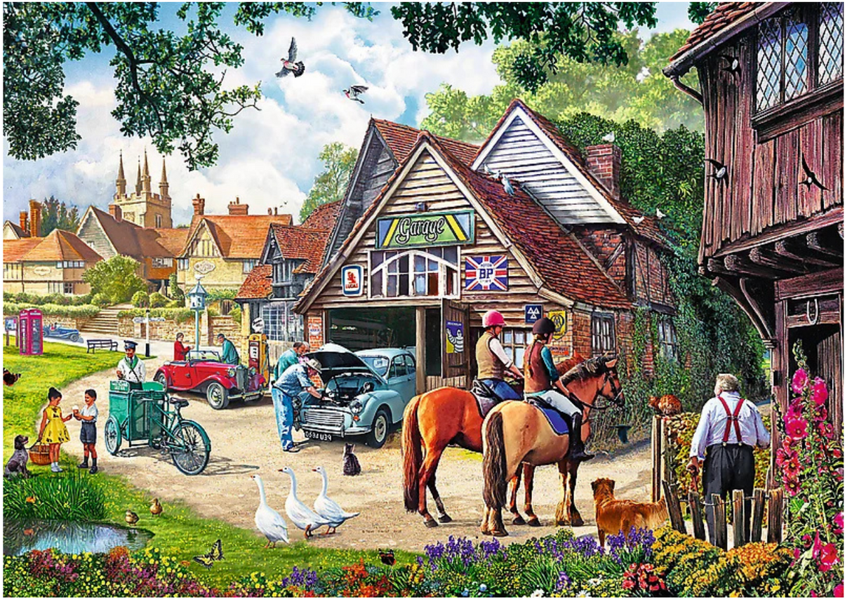 Trefl: Idyllic life - 2x500pc Jigsaw Puzzle
