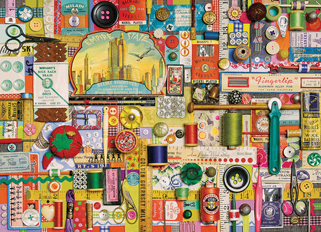 Cobble Hill Sewing Notions - 1000 Piece