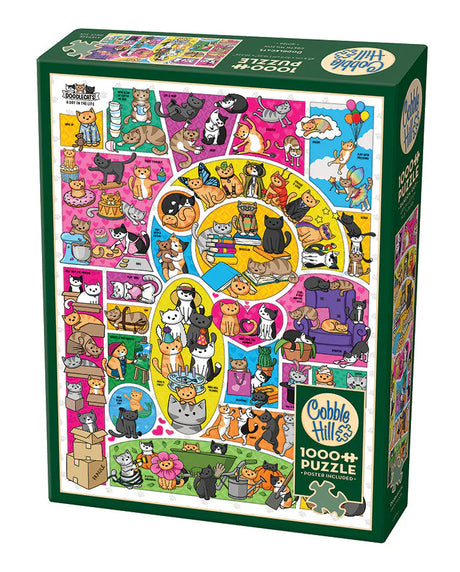 Cobble Hill: Doodlecats Puzzle - 1000pc