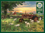 Cobble Hill Field at Sunrise - 1000 Piece