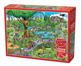 Cobble Hill: Doodle Town Par for the Course Puzzle - 1000pc