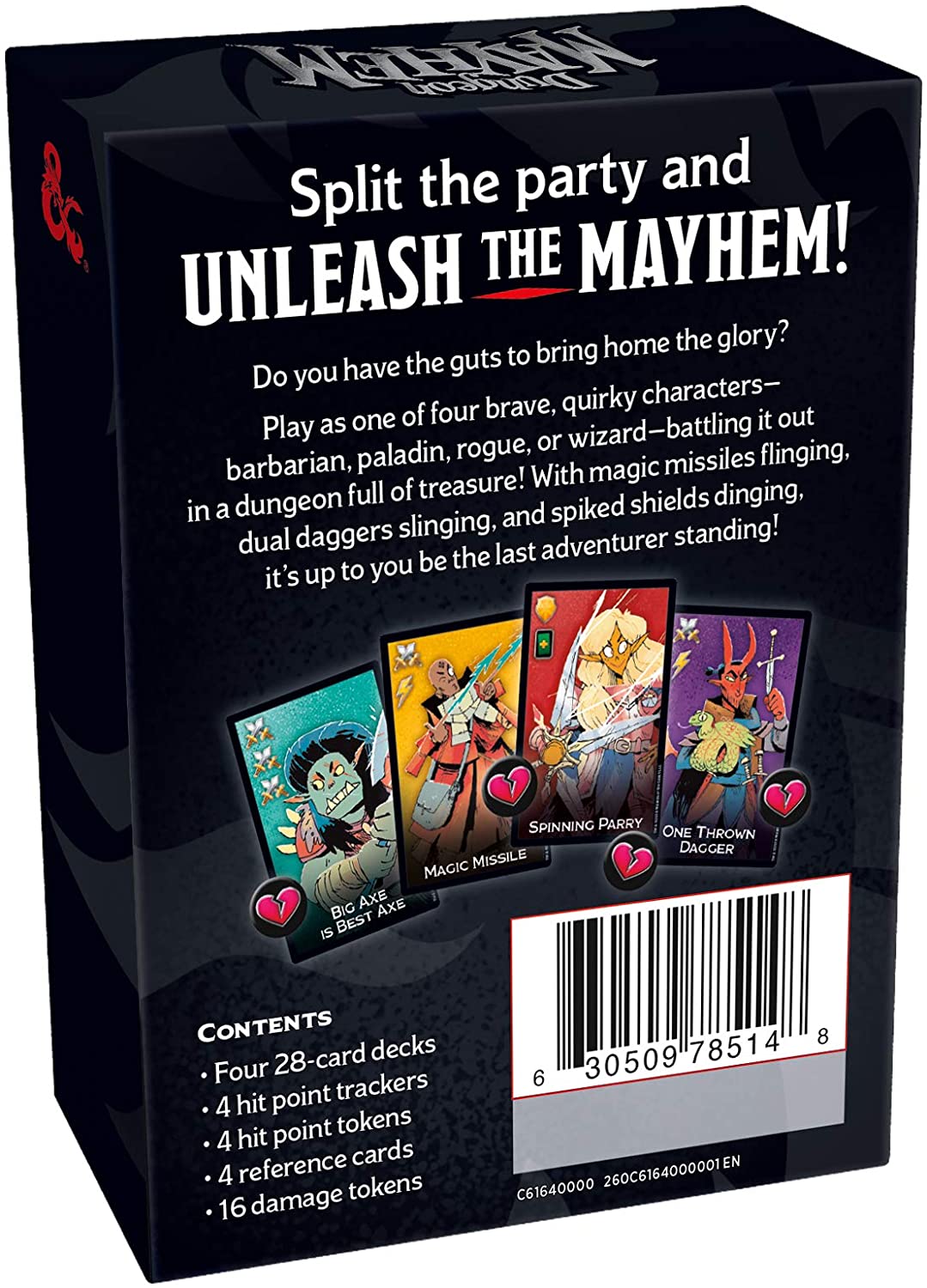 D&D Dungeons & Dragons Dungeon Mayhem