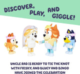 Bluey Figure 4 Pack - Wedding Time