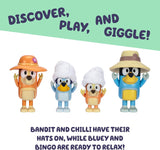 Bluey Figure 4 Pack - Family Trip