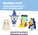 Bluey Figure 4 Pack - Halloween