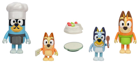 Bluey Figure 4 Pack - Pavlova