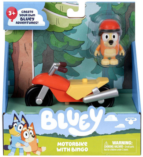 Bluey: Motorbike With Bingo Set