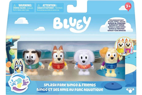 Bluey: Splash Park Bingo & Friends - 4 Pack
