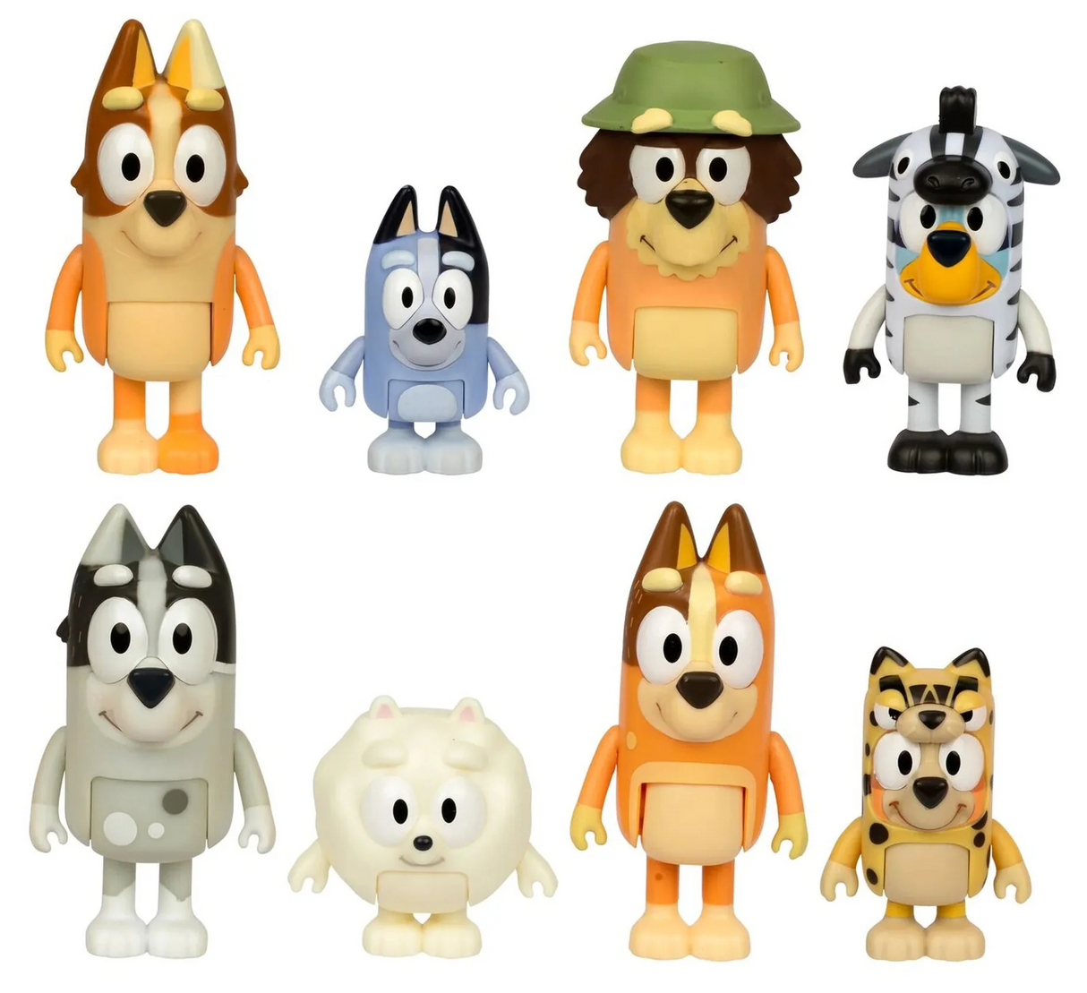 Bluey Family Dress Up Fun - 8 Figure Pack