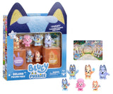 Bluey Fuzzies: Deluxe Figure Pack (8 Figures)