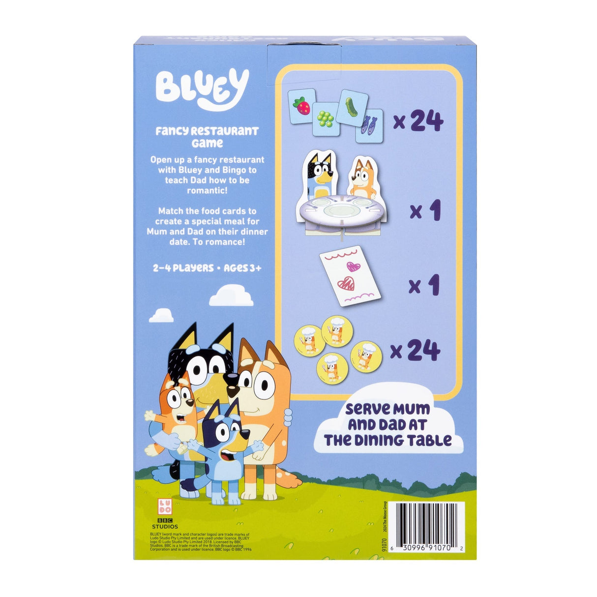 Bluey Fancy Restaurant Game