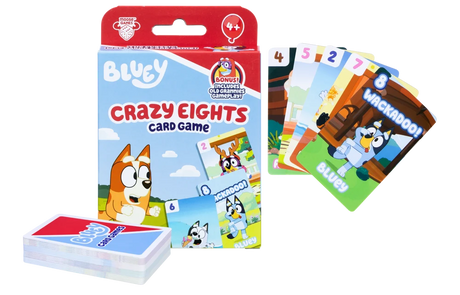 Bluey: Crazy 8's Card Game