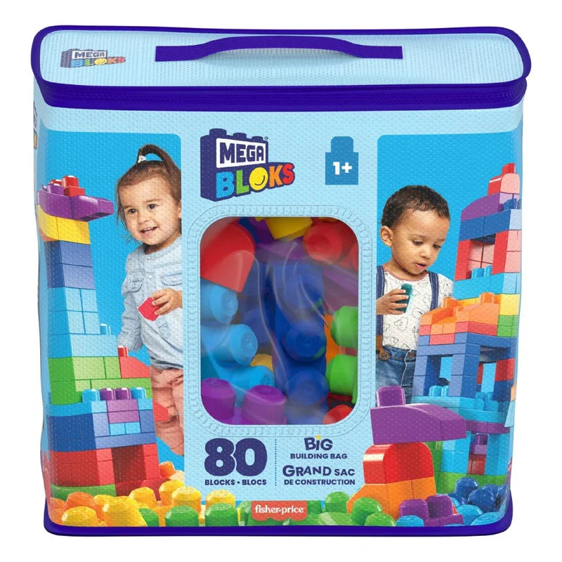 Mega Bloks: First Builders Big Building Bag - 80 Piece