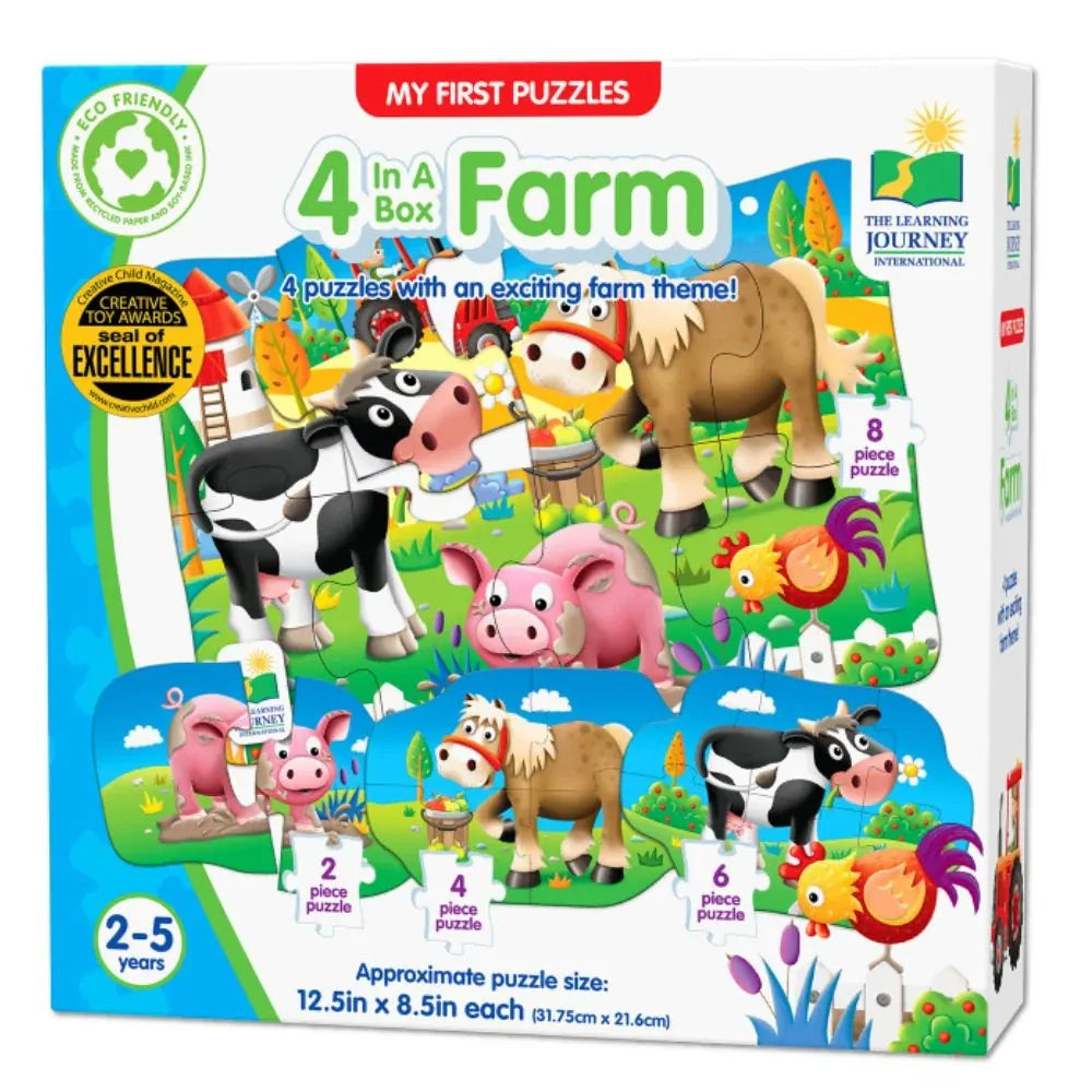 Learning Journey: My First Puzzle 4-in-a-Box Farm