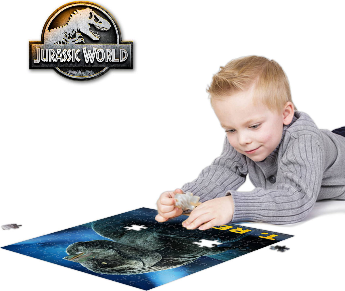 Prime 3D: 100pc 3D Puzzle - Universal Jurassic World - T-Rex