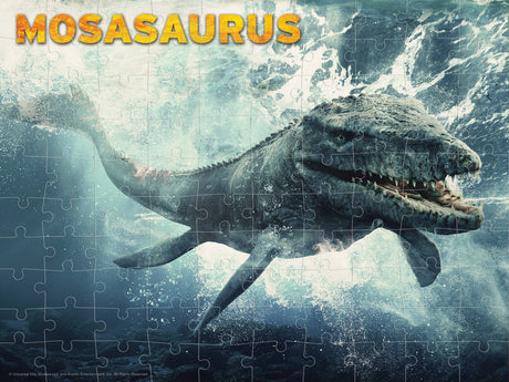 Prime 3D: 100pc 3D Puzzle - Universal Jurassic World - Mesasaurus