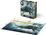 Prime 3D: 100pc 3D Puzzle - Universal Jurassic World - Mesasaurus