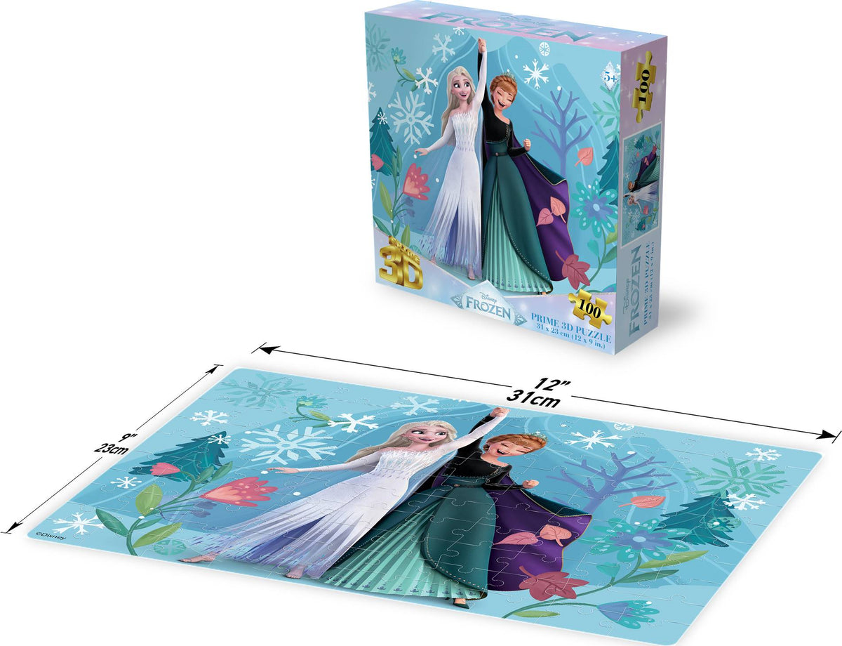 Prime 3D: 100pc 3D Puzzle - Disney Frozen