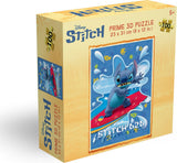 Prime 3D: 100pc 3D Puzzle - Disney Stitch - Surfboard