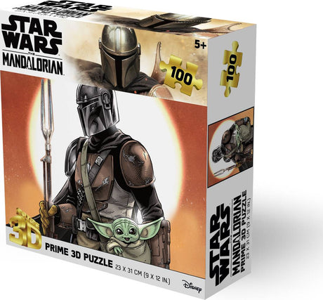 Prime 3D: 100pc 3D Puzzle - George Lucas The Mandalorian