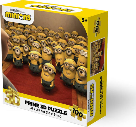 Prime 3D: 100pc 3D Puzzle - Universal Minions - Crowd