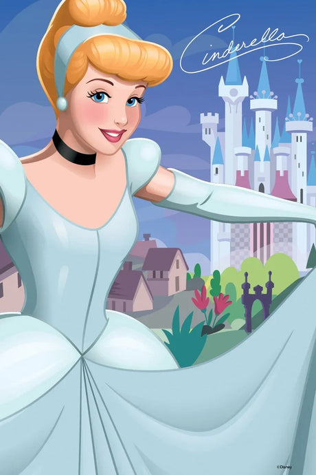 Prime3D Disney Cinderella - 200 Piece 3D Puzzle Tin Box