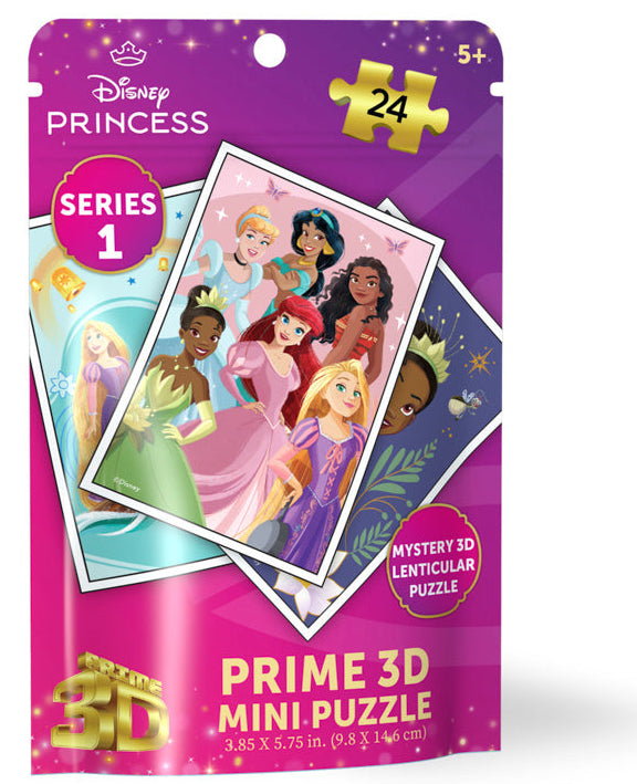 Prime 3D: Mini Mystery Blind Bags 3D Puzzle - Disney Princess