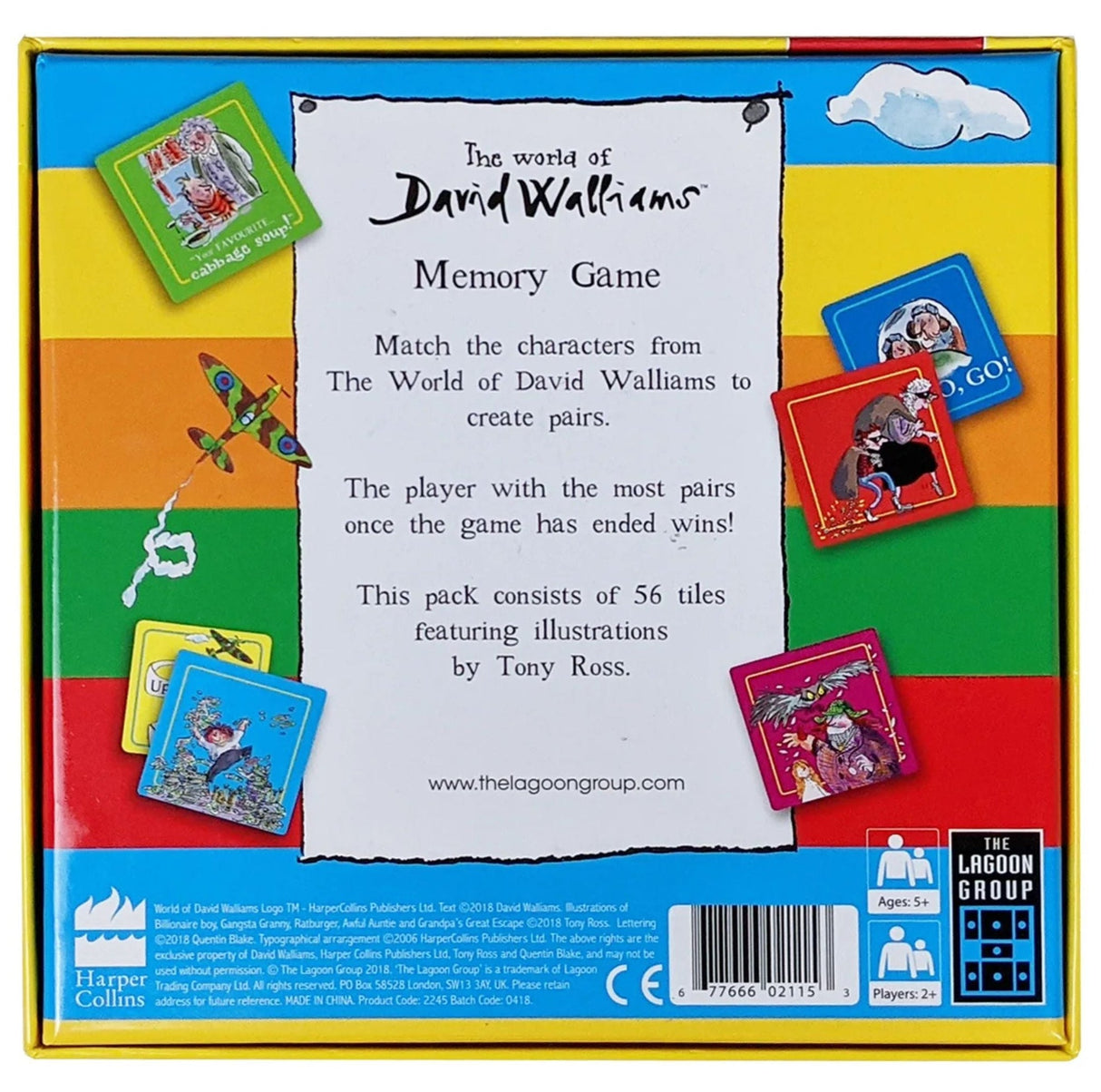 David Walliams Memory Game