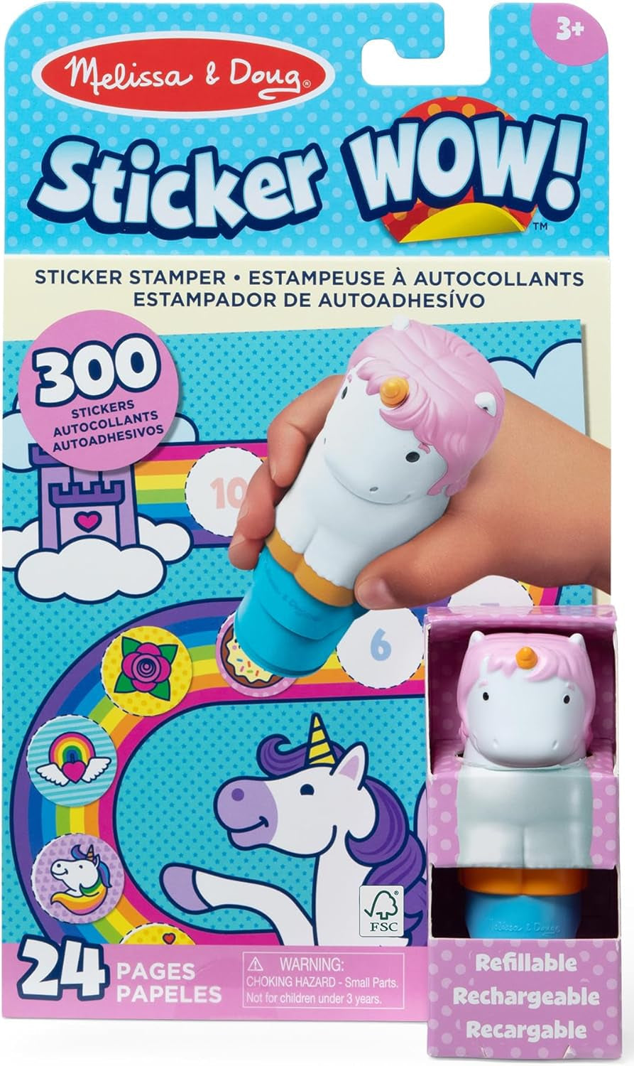 Melissa & Doug: Sticker WOW! Activity Pad Set: Unicorn